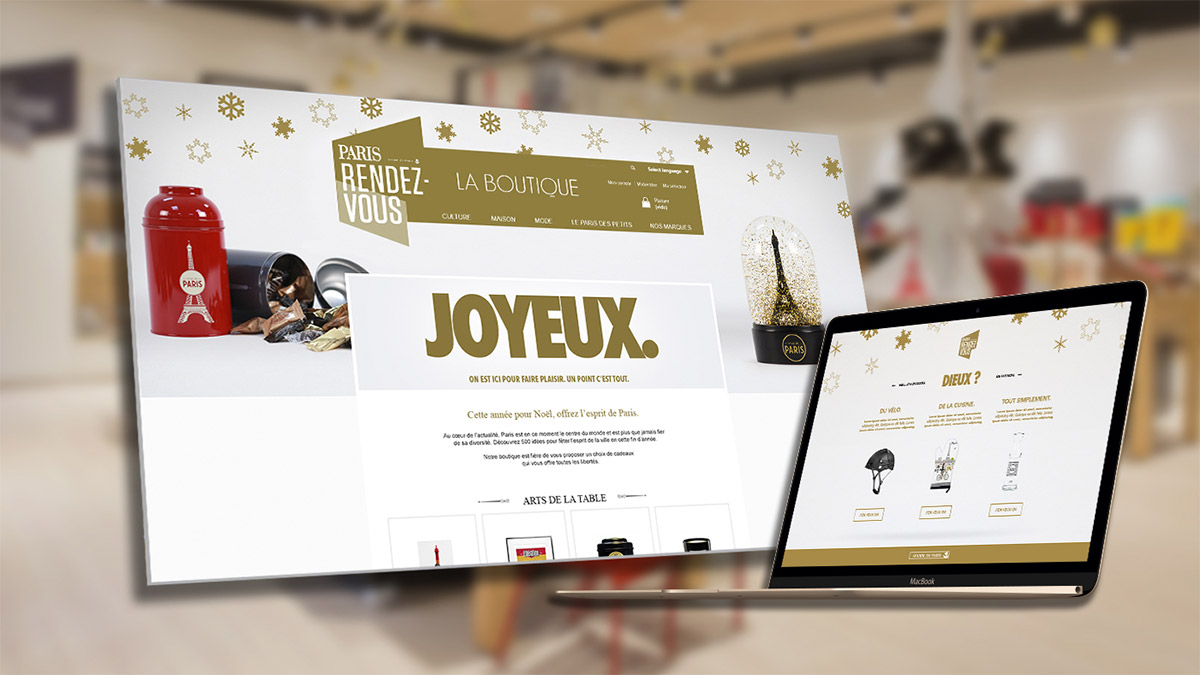 Mini site Noël